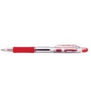 Pen zebra bp eco jimknock krb100r retract f red - box of 10