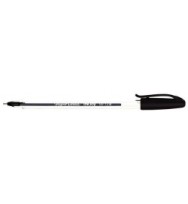 Pen p/mate inkjoy 100 clear 1.0mm black - box of 12