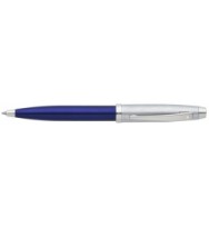 Pen sheaffer bp gift series blue barrel chrome cap