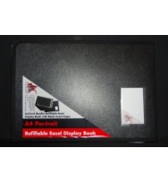 Display book a4 colby portrait easel black 