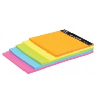 Stick on notes b/tone step notes 5 asst colours