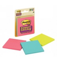 Post- it notes super sticky 3321-ssau 73x73 ultra 3 pads