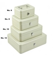 Cash Box 300x230x90mm Beige No.12 box