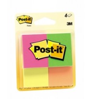 Post- it notes 653-4af mini 35x48 4 fluoro cols