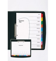 Dividers marbig a4 5 tab portait/landscape