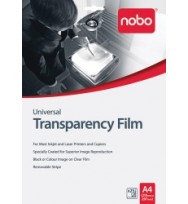 Transparency film nobo a4 inkjet hp uf0025 pk25