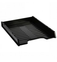 Document Mullti Fit Tray Slimline ITALPLAST Greener-Recycled Black