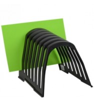 Step File Organiser Recycled Black