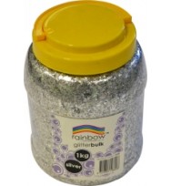 Silver Glitter 1kg
