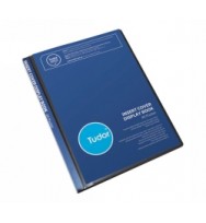 Display book tudor a4 insert front cov blk 20p