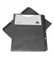 Dvd storage pockets colby 288-dvd insert cover pk5