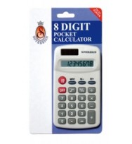Calculator sovereign sca9008 8 dgt school pocket b/card