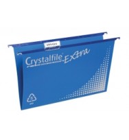 Suspension file crystalfile f/c classic complete blue pk20