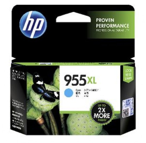 HP #955XL Cyan Ink L0S63AA