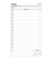 Debden Dayplanner Refills Dk-1100-18