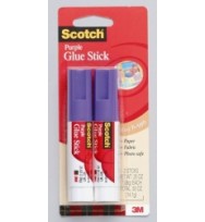 Glue scotch glue stick permanent 6108-2n twin pack 7.94gm