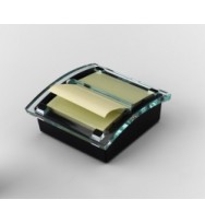 Note POST- IT Pop Up Dispenser -Black/Clear