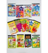 Sticker books 7 assorted designs