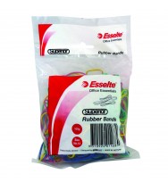 Rubber bands superior asst colours #14 100gm bag