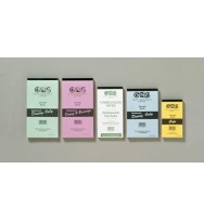 Docket book gns 543 food & drink pink cover - pack of 10