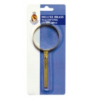 Magnifying glass sovereign 60mm deluxe brass