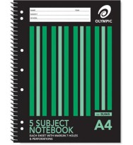 Note book olympic a4 5 sub