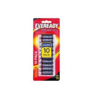 Battery eveready black #1215 bp10 (aa)