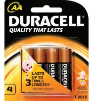 Battery duracell alk aa 4