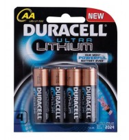 Battery duracell ultra lithium aa4