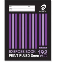 Exercise book olympic 192pg sewn pk 5