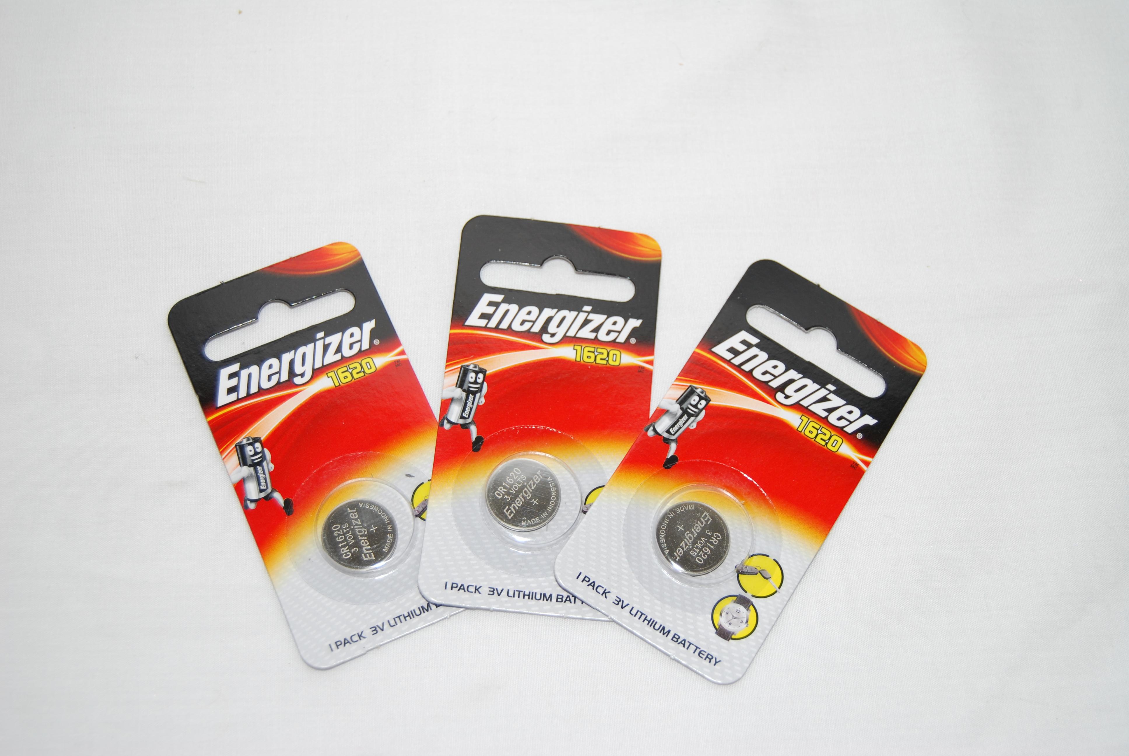 Battery energizer cal/watch/games cr1620bp1 3v