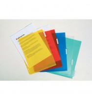 Dividers side pocket pp a4 tab coloured