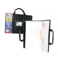 Sketch book jasart deluxe a3 with handle & window
