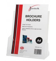 Brochure holder jastek a4 single tier
