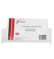 Business card desk stand jastek single