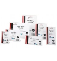 Menu/sign holder jastek a5 portrait slanted