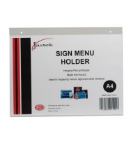 Menu/sign holder jastek a4 landscape hanging