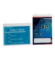 Menu/sign holder jastek a5 portrait hanging