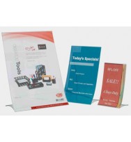 Menu/sign holder jastek a4 portrait collapsible