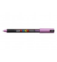 Marker uni posca pc1mr n/point 0.7mm metallic pink