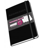 Address book ozcorp mini 8.5x12.5cm black