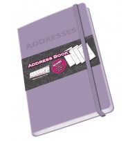 Address book ozcorp mini 8.5x12.5cm lilac