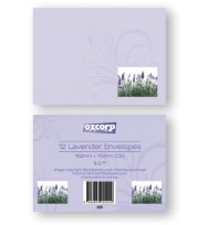 Envelope ozcorp c6 lavender pk12