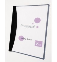 Report cover marbig pro series hidden swing clip