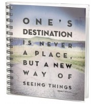 Travel journal spank one's destination