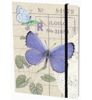 Journal spank large elastic holly blue