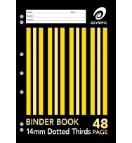 Binder book a4 14mm d/3rds 48 page - pack of 20