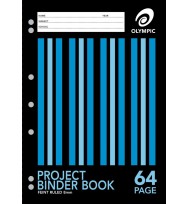 Binder book a4 project olympic 64 page 8mm - pack of 20