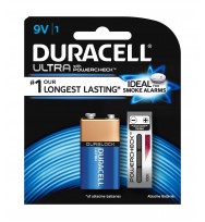 Battery duracell ultra 9v