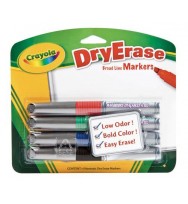 Marker crayola whiteboard asstd wlt4